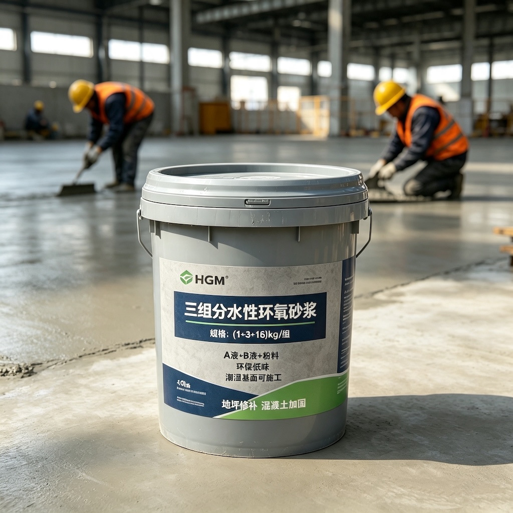 交城三组份水性环氧砂浆
